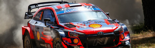 Tänak läks Sardiinia ralli esimesele hoolduspausile vastu kindla liidrina