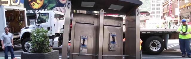 New Yorgis eemaldati viimased taksofonid