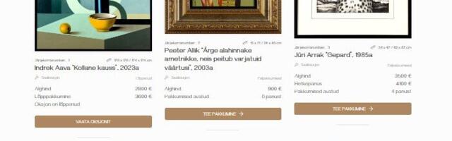 Suur huvi Wiiralti vastu? Serveri ülekoormus katkestas EKO sügisoksjoni