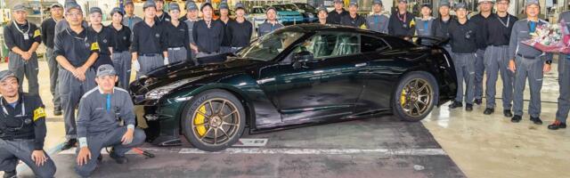 Hüvasti, Nissan GT-R! Viimane auto veeres koosteliinilt