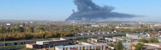 Ukraina droonid tabasid taas Gazpromi suurt naftatöötlemistehast 
