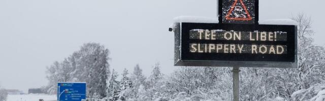 Tänasest hakkavad maanteedel kehtima talvised piirkiirused