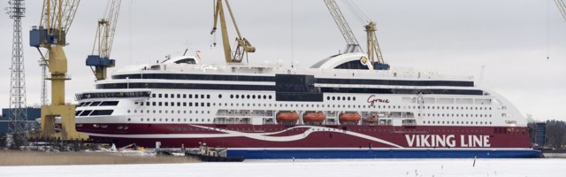 Viking Line'i laev sõitis Ahvenamaa lähistel karile