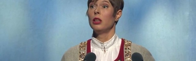 Reporter: President kutsus vabariigi aastapäeva kõnes ehitama enesekindlat ja korruptsioonivaba Eestit
