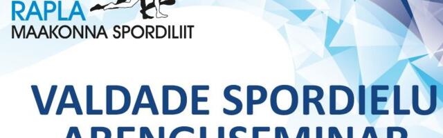 Maakonna spordiliit kutsub spordihuvilisi seminarile maakonna spordielu kujundama