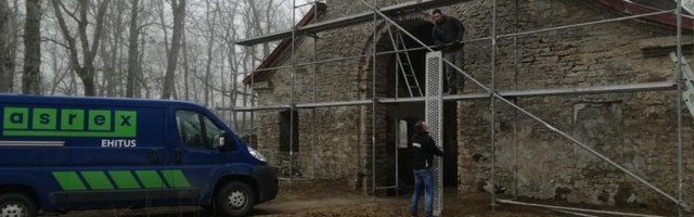 Algas Virtsu mõisa väravatorni remont