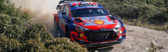 Tänak võitis ka kolmanda Sardiinia ralli kiiruskatse