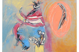 Jaanus Eensalu näitus ERMis: suur värviarmastus ja taltsutamatu fantaasia