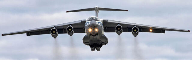 Vene transpordilennuk rikkus Eesti õhupiiri