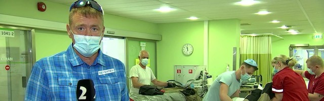 Reporter: Põhja-Eesti Regionaalhaigla erakorralisemeditsiini osakonnas on tundidepikkused järjekorrad
