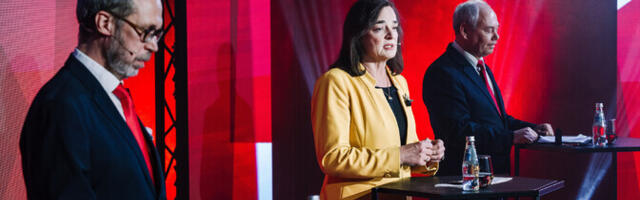 Galerii: kolmapäeval toimus Tallinna Ülikooli rektorikandidaatide debatt