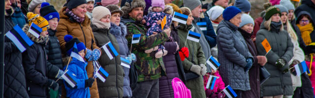 Galerii: haapsallased tähistasid vabariigi aastapäeva lossiplatsil