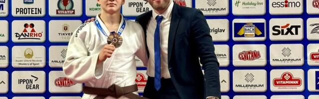 Eesti noormees võitis judo kadettide EM-il ajaloolise medali 