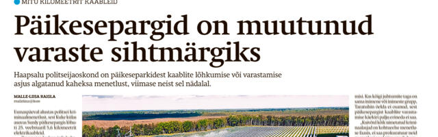 Lääne Elu paberleht laupäeval, 14. märtsil