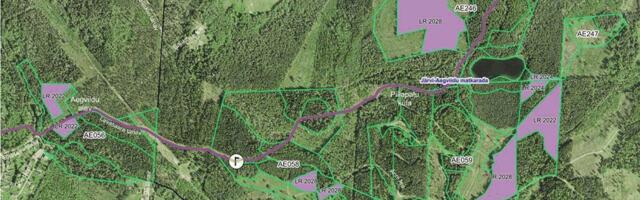 Aeg­vii­du, Keh­ra ja Kuu­sa­lu KAH-met­sa­de ma­jan­da­mis­ka­vad