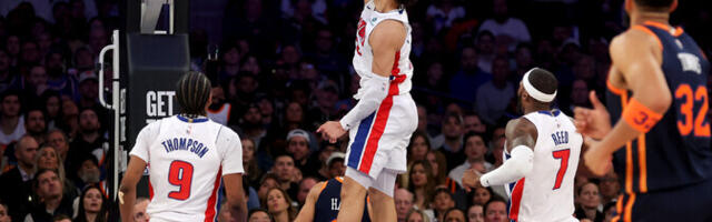 Detroit Pistons sai üle pikkade aastate sõelmängudes võidu