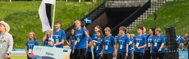 FOTOD | Tallinnas avati pidulikult rahvusvahelised laste mängud