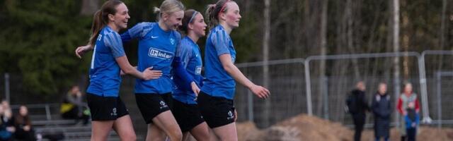 Sporting kindlustas meistriliigas hõbeda, Flora sai Tartus lustida