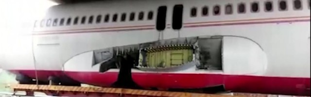 Reporter: Milleks osta vana lennuk ja seda mööda maad transportida?