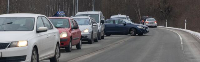 Avalikel teedel autodega protesteerijaid võimuesindajatega lähemat tutvust ei teinud