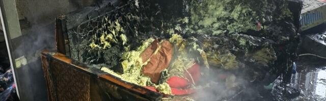 FOTOD | Kohtla-Järvel hukkus korteripõlengus inimene