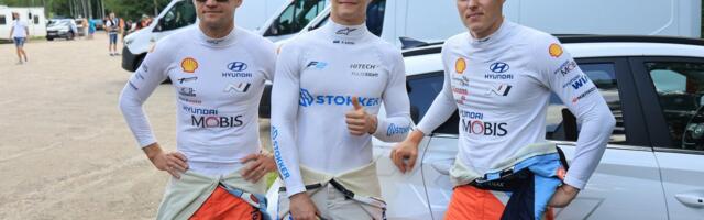 OTSEBLOGI | Rally Estonia_ Rovanperä on testikatsel kiireima ajaga, Tänak kolmas. Eesti (spordi)kuulsused said ralliässadega sõita