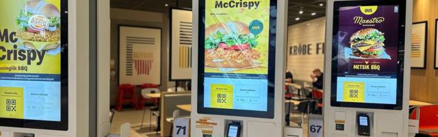 Eesti McDonald’site iseteenindusest on kadunud vene keel