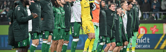 Werder pööras mängu lõpus kaotusseisu võiduks, Hein ikka pingil