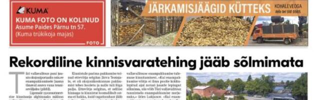 Neljapäevase Järva Teataja tutvustus