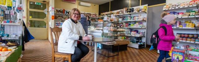Virge Tiirik hakkas perega Kohtla-Nõmmel poodi pidama, sest keegi teine seda ei tahtnud