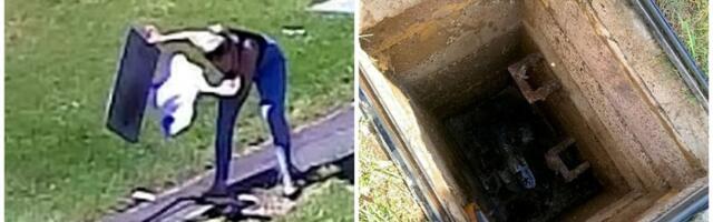 Ema päästis sügavasse kanalisatsiooniauku kukkunud väikelapse elu