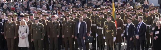 VIDEO | Vilniuses jäeti hüvasti hukkunud USA sõduritega