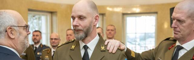 President Karis ülendas Andrus Merilo brigaadikindrali auastmesse
