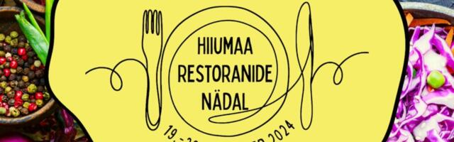 RESTORANIDE NÄDAL | Gurmeereis ümber Hiiumaa