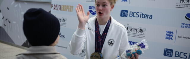 Jefimova: väga lahe on maailmarekordinaisele ära panna