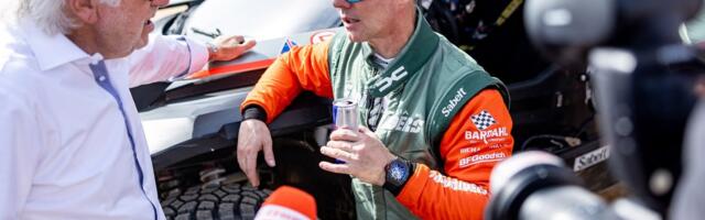 Dakari rallil napilt esikolmikust välja jäänud Sebastien Loeb_ autod on erakordselt võimsad, ainult rehvid purunevad