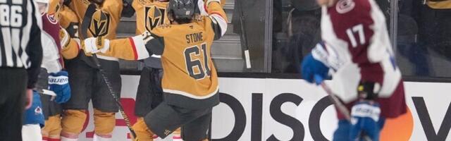 Vegas Golden Knights tuli välja 0:3 seisust ja asus kolm-null juhtima