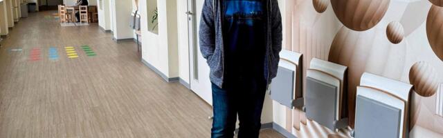 Raa­si­ku koo­lis oli ko­gu õp­peaas­ta va­ba­taht­lik Sak­sa­maalt