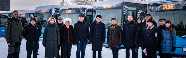 Eesti saadab Ukrainasse 11 bussi koos generaatorite ja elektritarvikutega