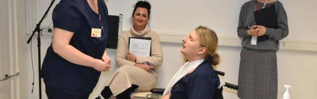 GALERII: Eesti parim hooldustöötaja on Diana Dudina Alutaguse hoolekeskusest