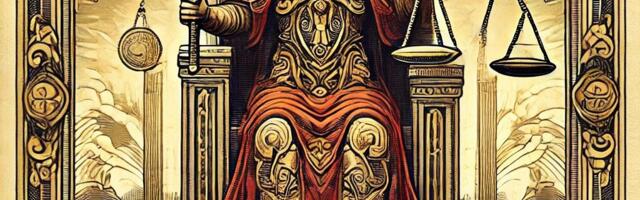 Kolmapäeva, 15. oktoobri 2025 tarokaart on – Õiglus