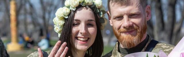 Ukrainas on sõjamöllu keskel abiellunud juba ligi 22 000 paari