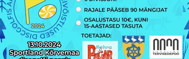 Anija valla MV 2024 discgolfis