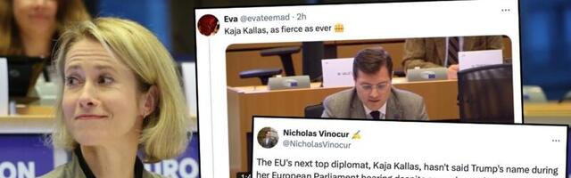 EUROOPA RAUDNE LEEDI? Kaja Kallase grillimine europarlamendis ajas sotsiaalmeedia kihama