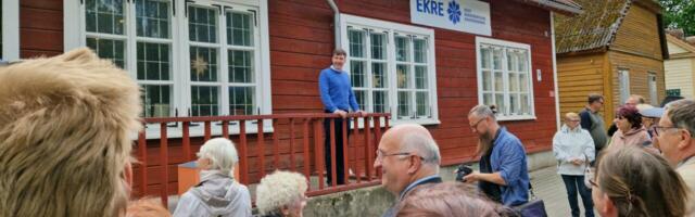 Arvamusfestivali ajal saab Paides Treegeri kohviku õuel kuulata EKRE poliitikuid