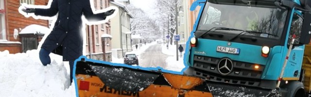 VIDEO | Lund pole enam kuhugi panna! Mida arvab lumeuputusest pealinna teid hooldav sahajuht?