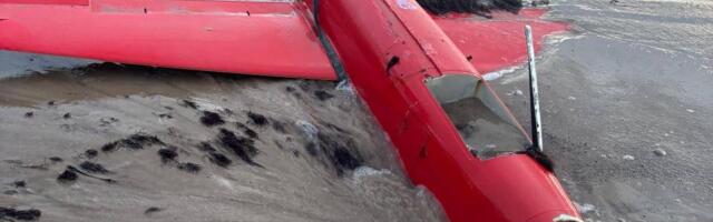 Meri uhtus Läti rannale droonilaadse objekti