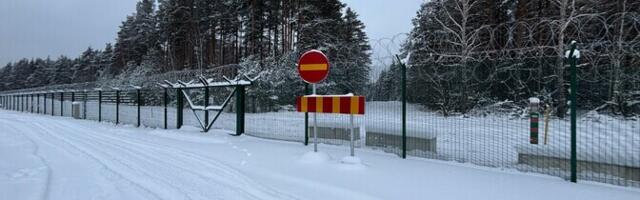 Üle saja kilomeetri Eesti ja Venemaa vahelisest kontrolljoonest on valmis
