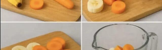 Banaani ja porgandi mahl: toitaineterikas eliksiir tervise ja energia jaoks