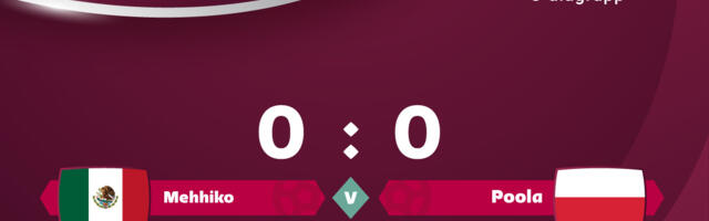 Ka Mehhiko ja Poola mängisid 0 : 0 viiki